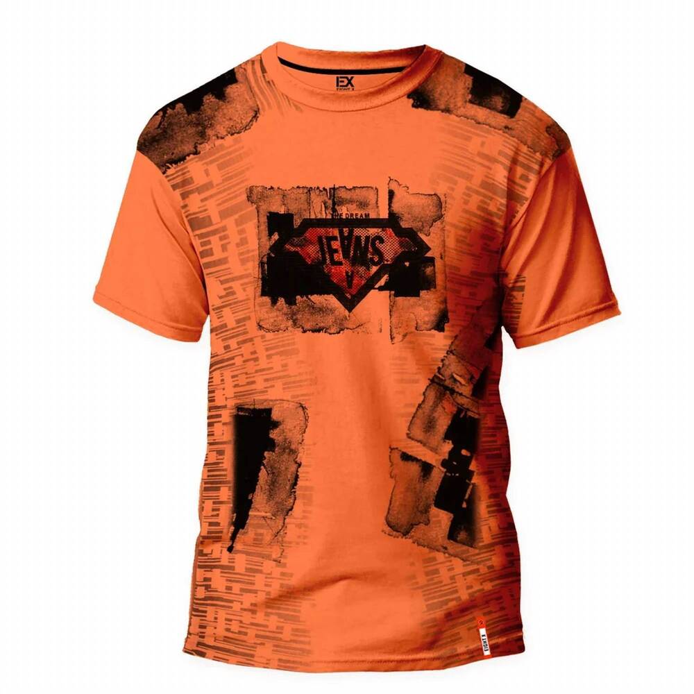NEW EIGHT X men's the dream jeans 8x street t-shirt in coral
